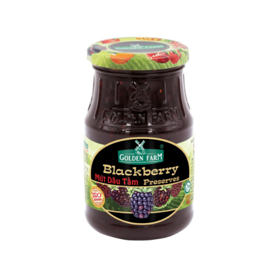 Golden Farm Blackberry Jam 450G X 12 Jars