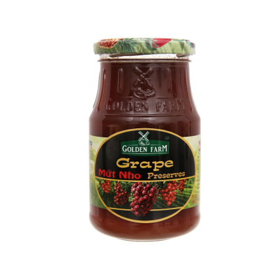 Golden Farm Grape Jam 450G X 12 Jars