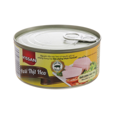 Vissan Pork Pate  170g x 72 Cans