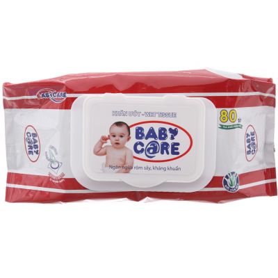 Baby care Wet Wipe 80 Sheets(Un - scented)  bag