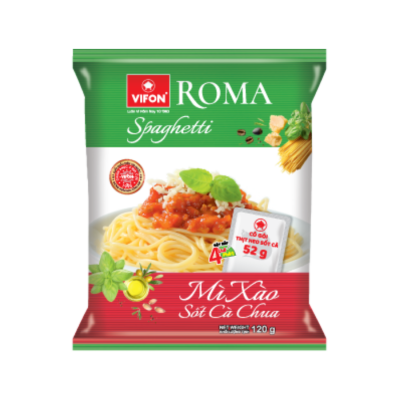 Vifon Roma Spaghetti with Tomatoes Sauce 120g x 18 bags