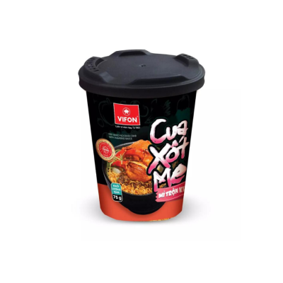 Vifon Crab with Tamarind Sauces Instant Dried Noodle 75g x 24 Cups