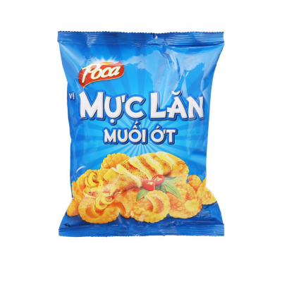 Poca Partyz Squid Salt Chili Snack 30g x 80 Bags