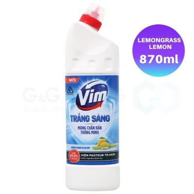 Vim Toilet Bright & White Lemongrass Lemon 870ml x 16 bottes