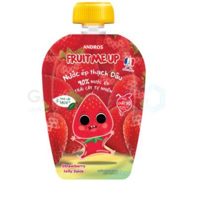 Fruit Me Up Strawberry Jelly Juice Bag 90g x 40 Bags