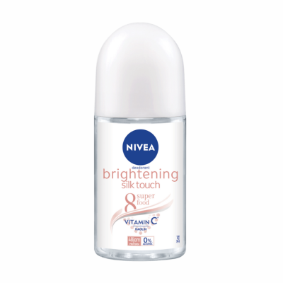 Nivea Extra Bright Silk Touch Deodorant Roll On Women 50ml x 24 pcs
