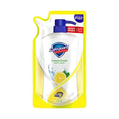 Safeguard Lemon Fresh Body Wash Refill 620ml