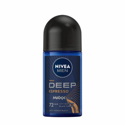 Nivea Deodorant Roll On Men Deep Espresso 50ml x 24 pcs