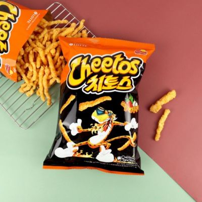 LOTTE Cheetos Spicy 164gr x 12 bags