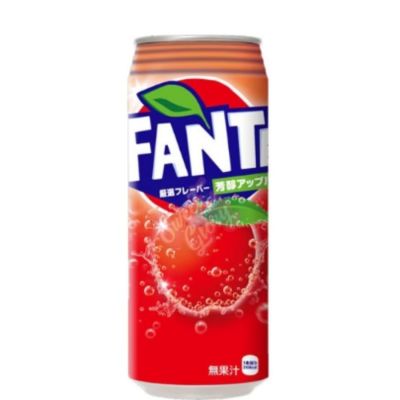 Coca Cola FANTA Rich Apple 500ml x 24 cans