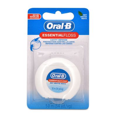 OralB Essential Dental Floss 50m 1x6x8
