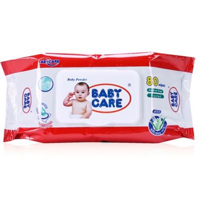 Baby care Wet Wipe 80 Sheets(scented) bag