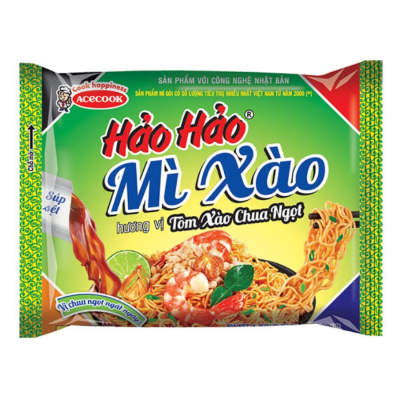 Ace Hao Hao Fried Sweet Sour Shrimp 75g x  30 Bags