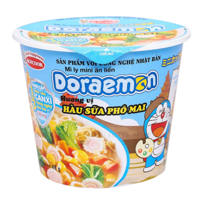 Acecook Doraemon Oyster & Cheese 53g x 12 Cups