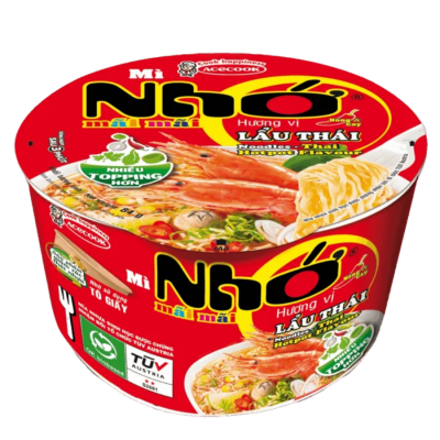 Acecook Nho Thai Hotpot Intsant Noodle 84g x 12 Bowls