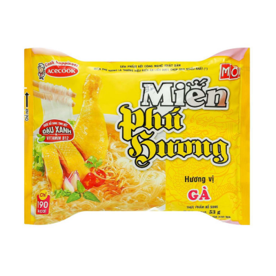 Acecook Phu Huong Instant Vermicelli Chicken 53g x 24 Bags
