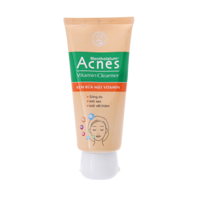 Acnes Medicated Vitamin Cleanser Creamy Wash 100g