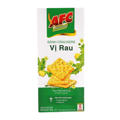AFC Cracker Vegetable 172g x 16 Boxes