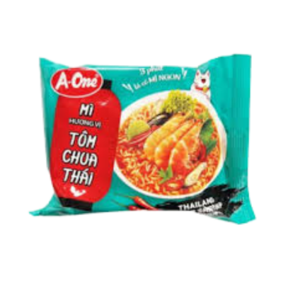 Aone Instant Noodle Thai Hot Pot Sour and Spicy Shrimp 85g x 30 Bags