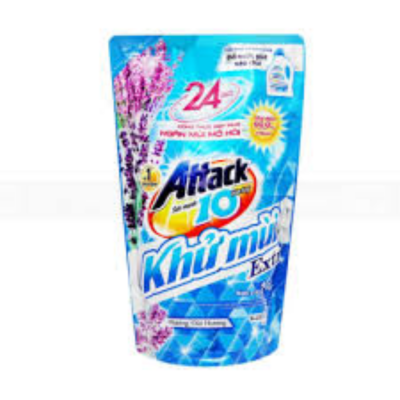 Attack Lavender Fragrance Detergent Liquid 1.4 Kg x 8 Bags