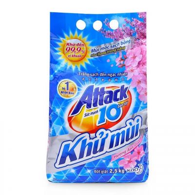 Attack Cherry Blossom Fragrance Detergent Powder 2.5kg