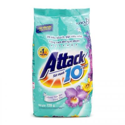 Attack Passionate Love Fragrance Detergent Powder 720g
