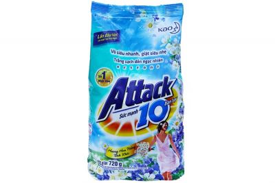 Attack Sunshine & Pure Fragrance Detergent Powder 720g