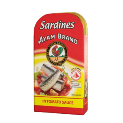 Ayam Sardines With Tomato Sauce 120g x 24 Cans