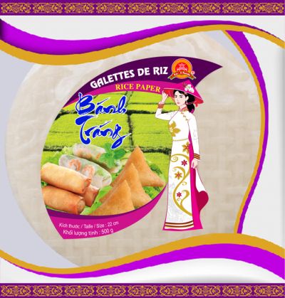 Au - AFood Round  Rice Paper 200g - 16cm