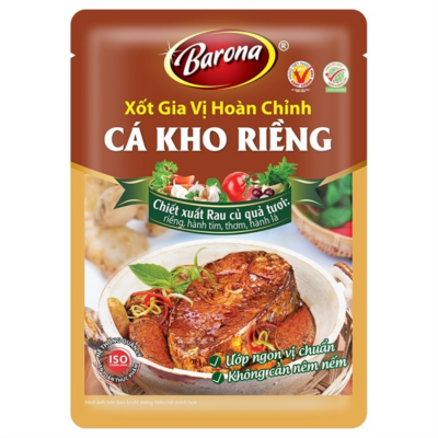 Barona Spice sauce Galangal fish 80g x80 Bags