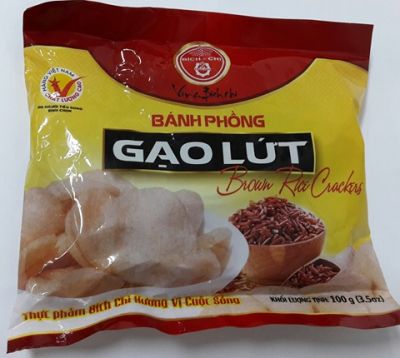 Bich Chi - Brown Rice Crackers 100g Bag