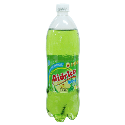 Bidrico Soft Drink Apple 1.25L x 12 Bottles