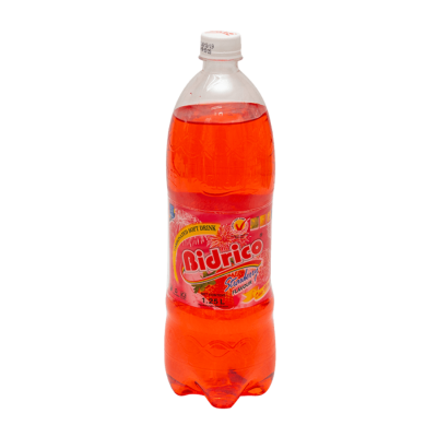 Bidrico Soft Drink Strawberry 1.25L x 12 Bottles