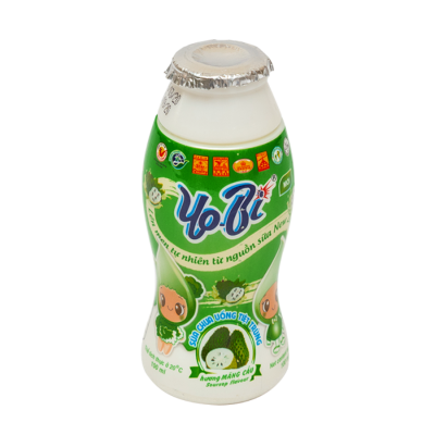 Bidrico Yobi Yogurt Custard Apple 100ml x 60 Bottles