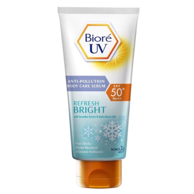 Biore UV Anti Pollution Body Care Serum Refresh Bright 150ml x 12 Tube SPF 50+/PA+++