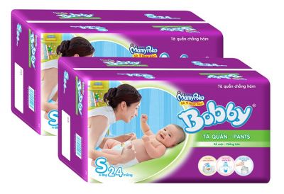 Diapers Bobby Fresh Pants (S - 24 pcs/bag)