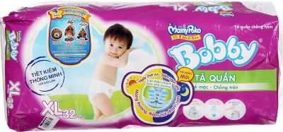 Diapers Bobby Fresh Pants (XL - 32 pcs/bag)