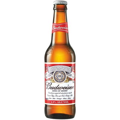 Budweiser Beer 330ml Bottle