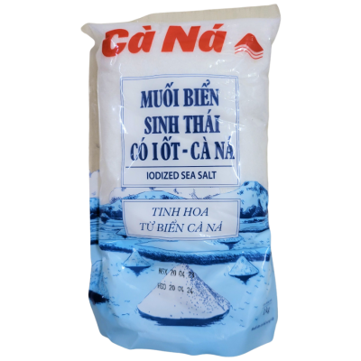 Ca Na Iodized Sea Salt 500g x 100 Bags