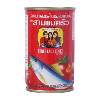 Three Lady Cooks Canned Fish 155g  x 100 Cans