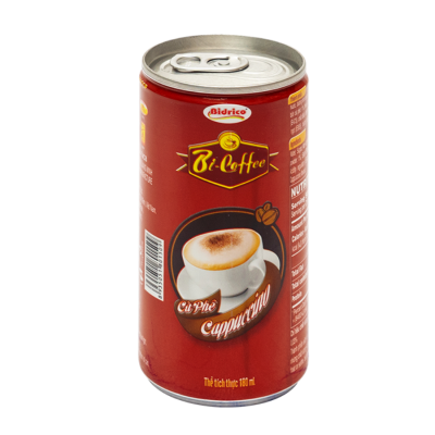 Bidrico Cappuccino Coffee Drink 180ml x 30 Cans