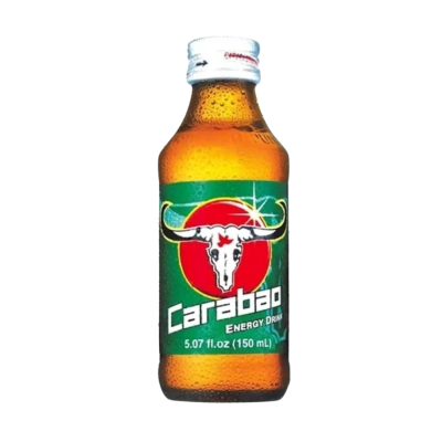 Carabao Energy Drink Can 150ml x 50 Glass Bottle