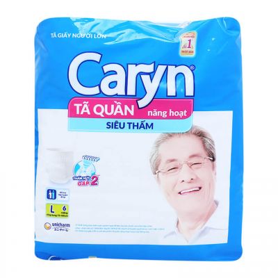 Caryn Adult Super Absorb Paint Diaper L6