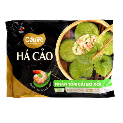 Cau Tre Hakao Shrimp And Spinach 300g x 28 Bags