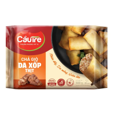 Cau Tre Spring Rolls Porous Skin Meat 500g x 20 Bags