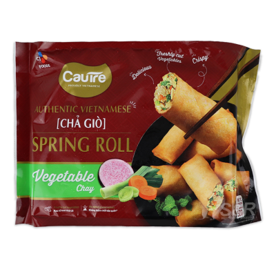Cau Tre Spring Rolls Porous Skin Vegetarian 400g x 24 Bags