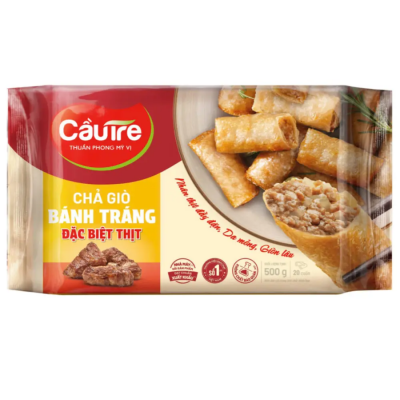 Cau Tre Spring Rolls Special With Meat 500g x 20 Bags