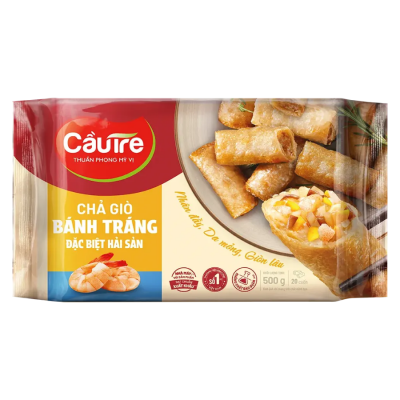Cau Tre Spring Rolls Special With Seafood 500g x 24 Bags