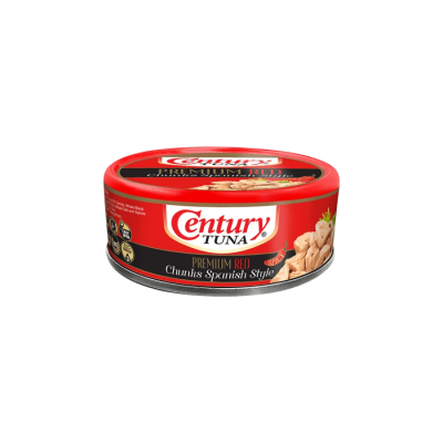 Century Tuna Chunks in Spanish Style 184g x 48 Cans (RED)