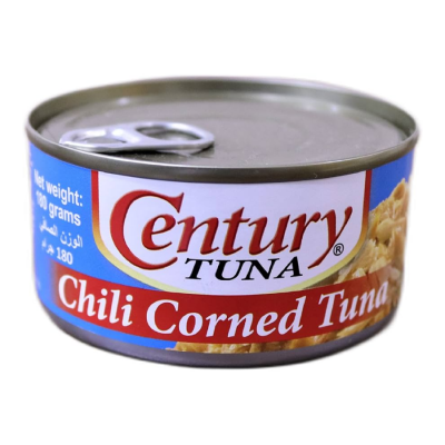 Century Tuna Chunky Spicy Corned 180g x 48 Cans